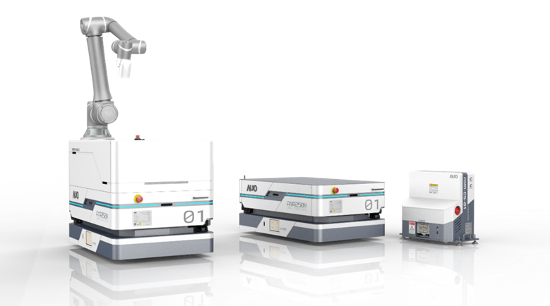 xcsports數位開發的自主式移動機器人（AMR250M），搭配全向輪並結合AI演算法、2D LiDAR、3D攝影機等技術，協助客戶實現產線全自動化